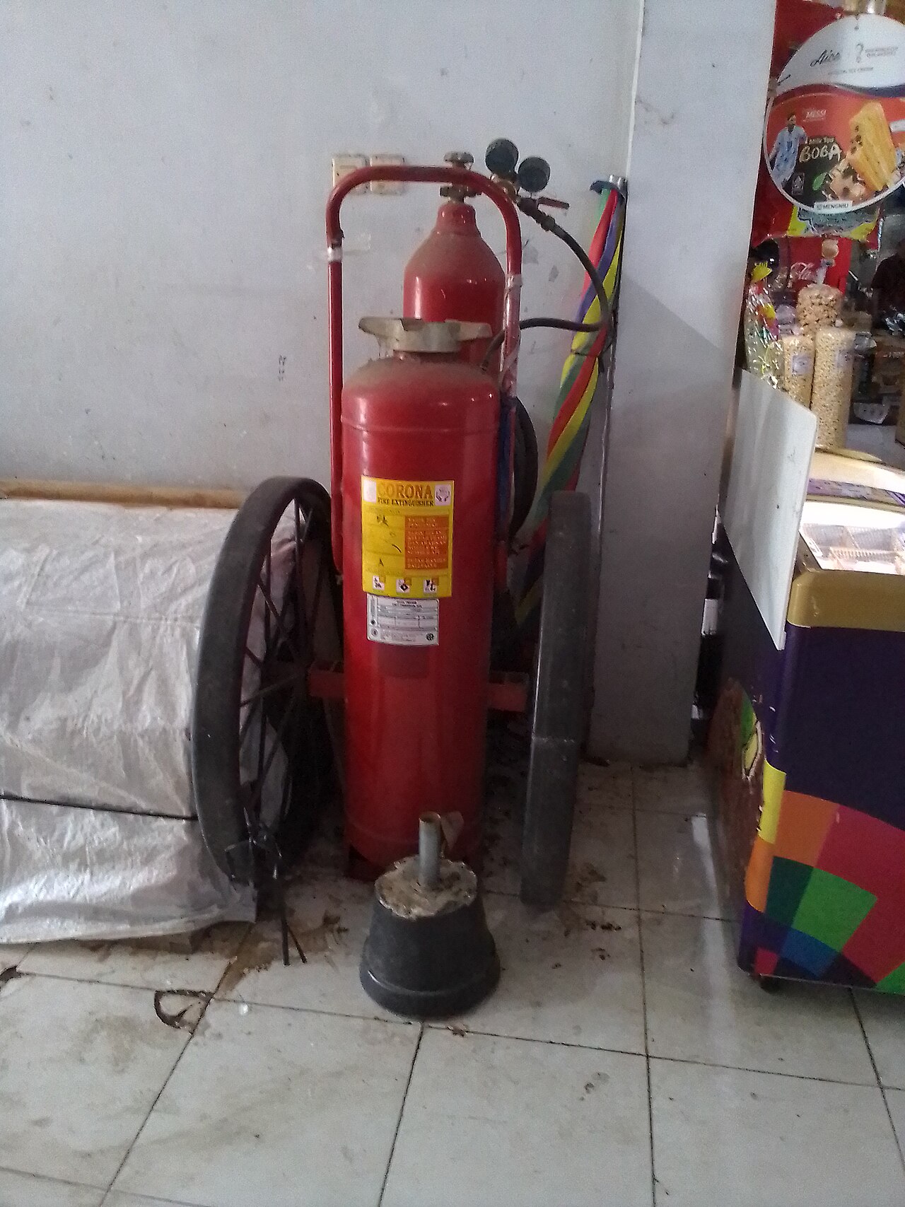 Operasi pemadaman kebakaran kobalima